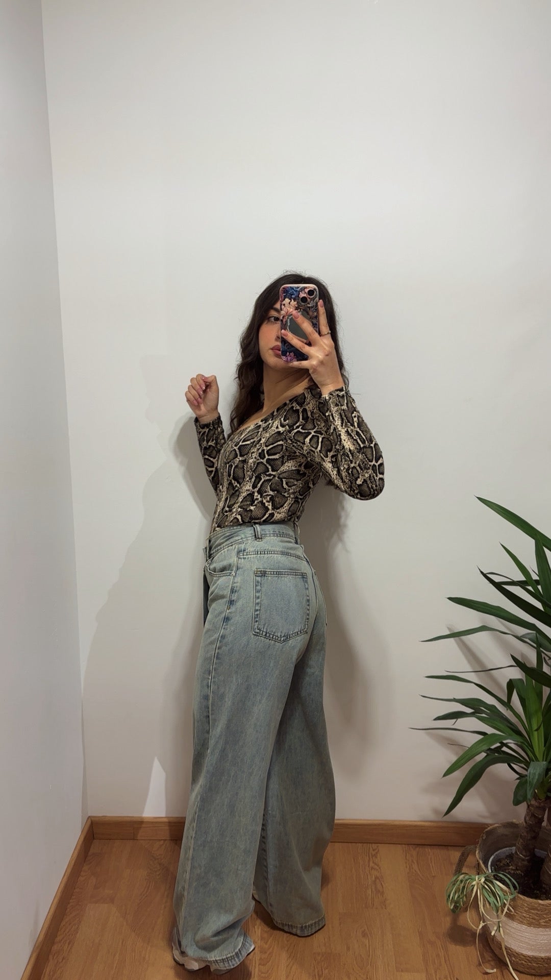 Jeans chiusura laterale