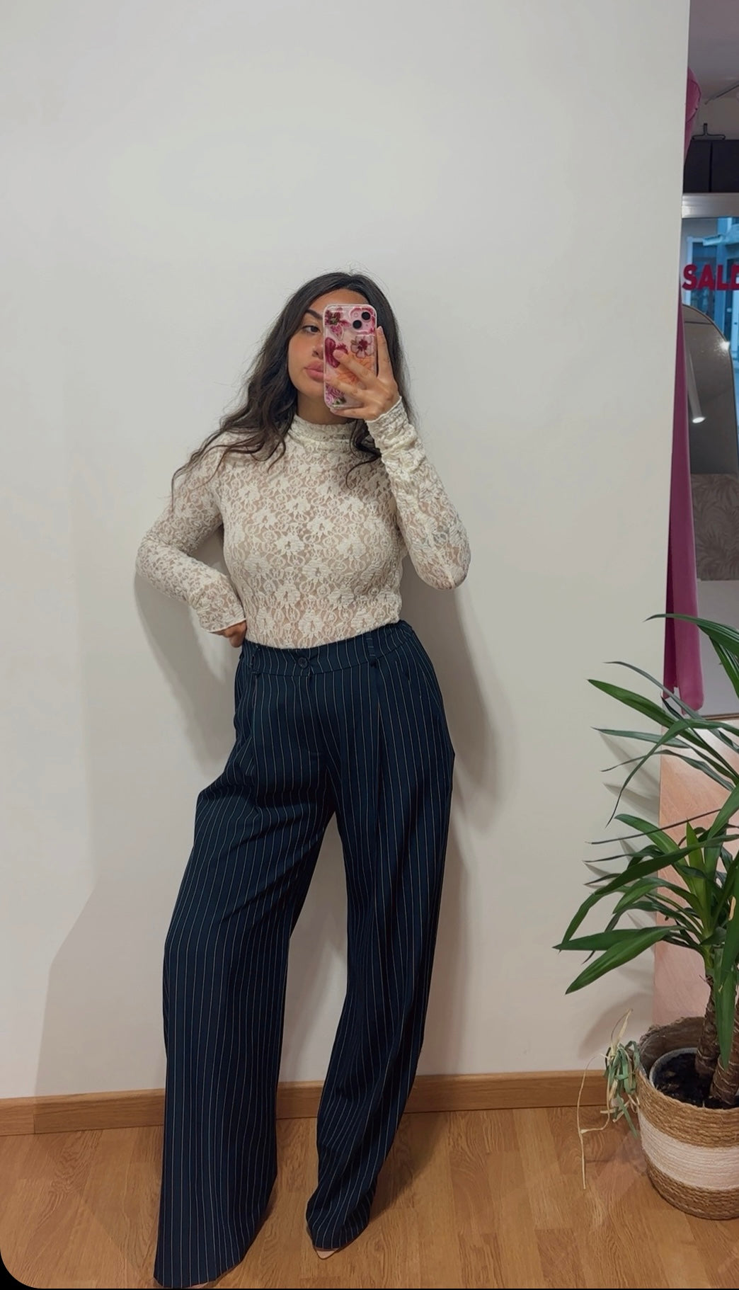 Pantalone gessato
