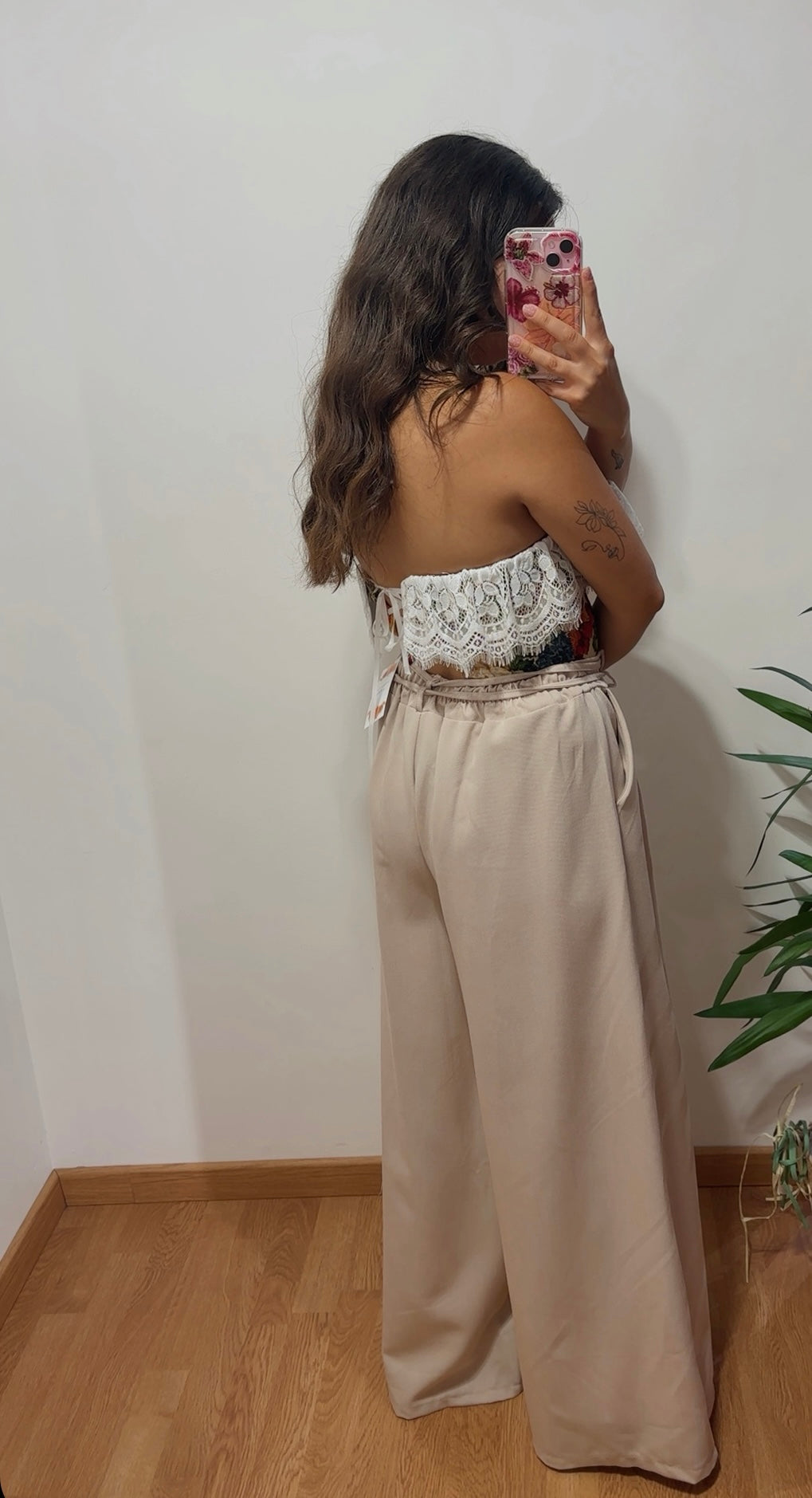 Pantalone laccetti