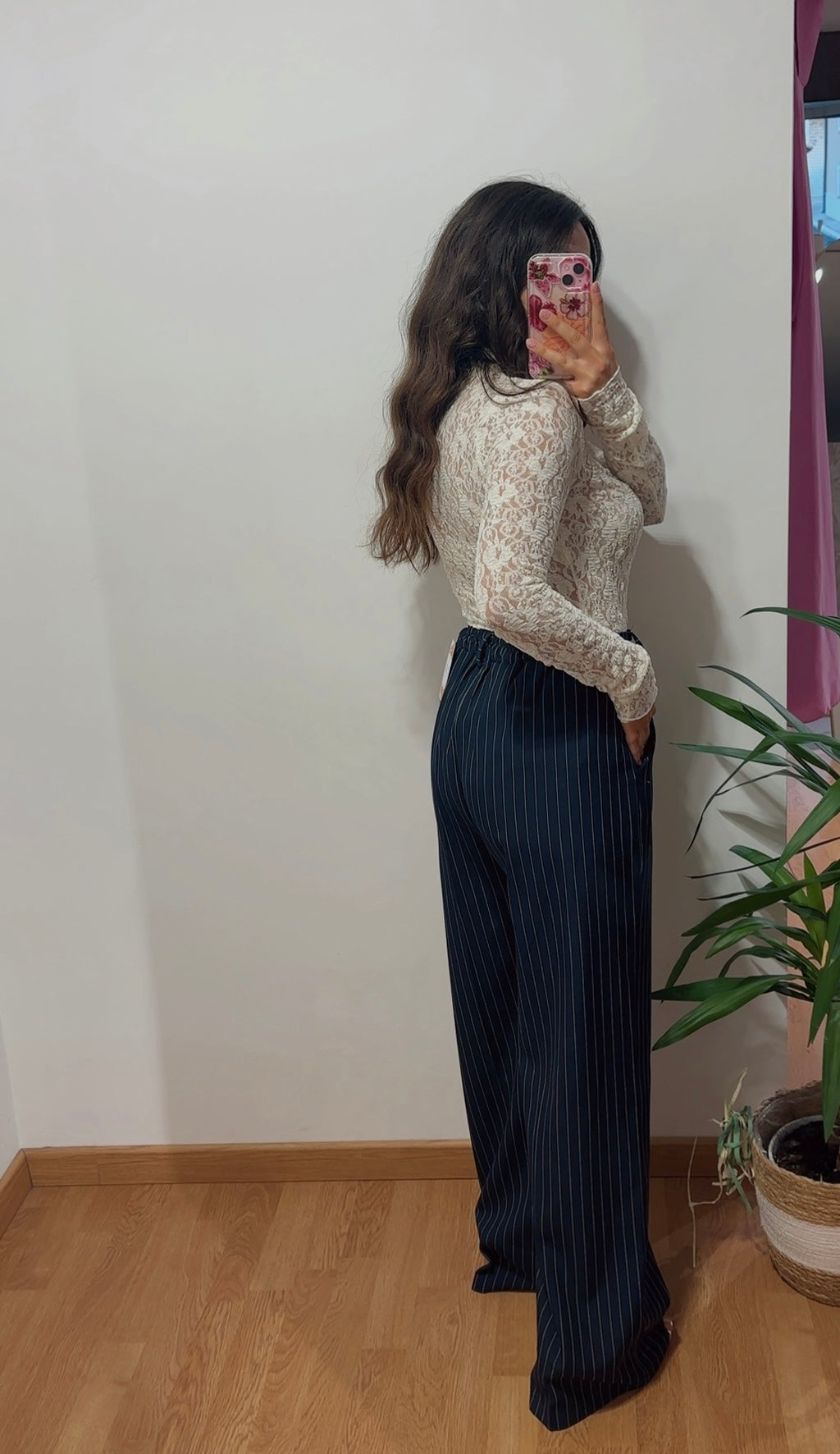 Pantalone gessato