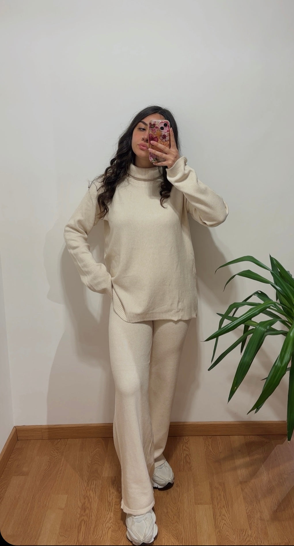 Completo maglia collo alto