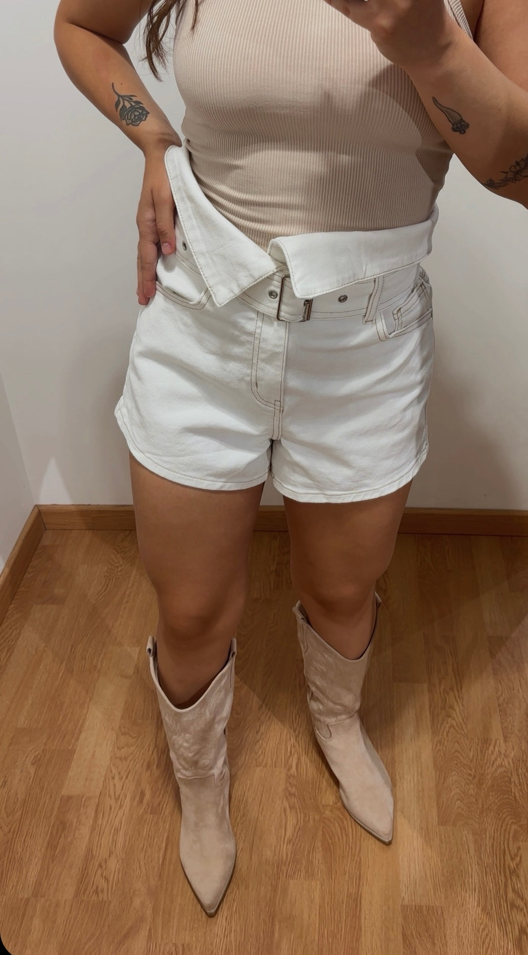 Shorts bianco