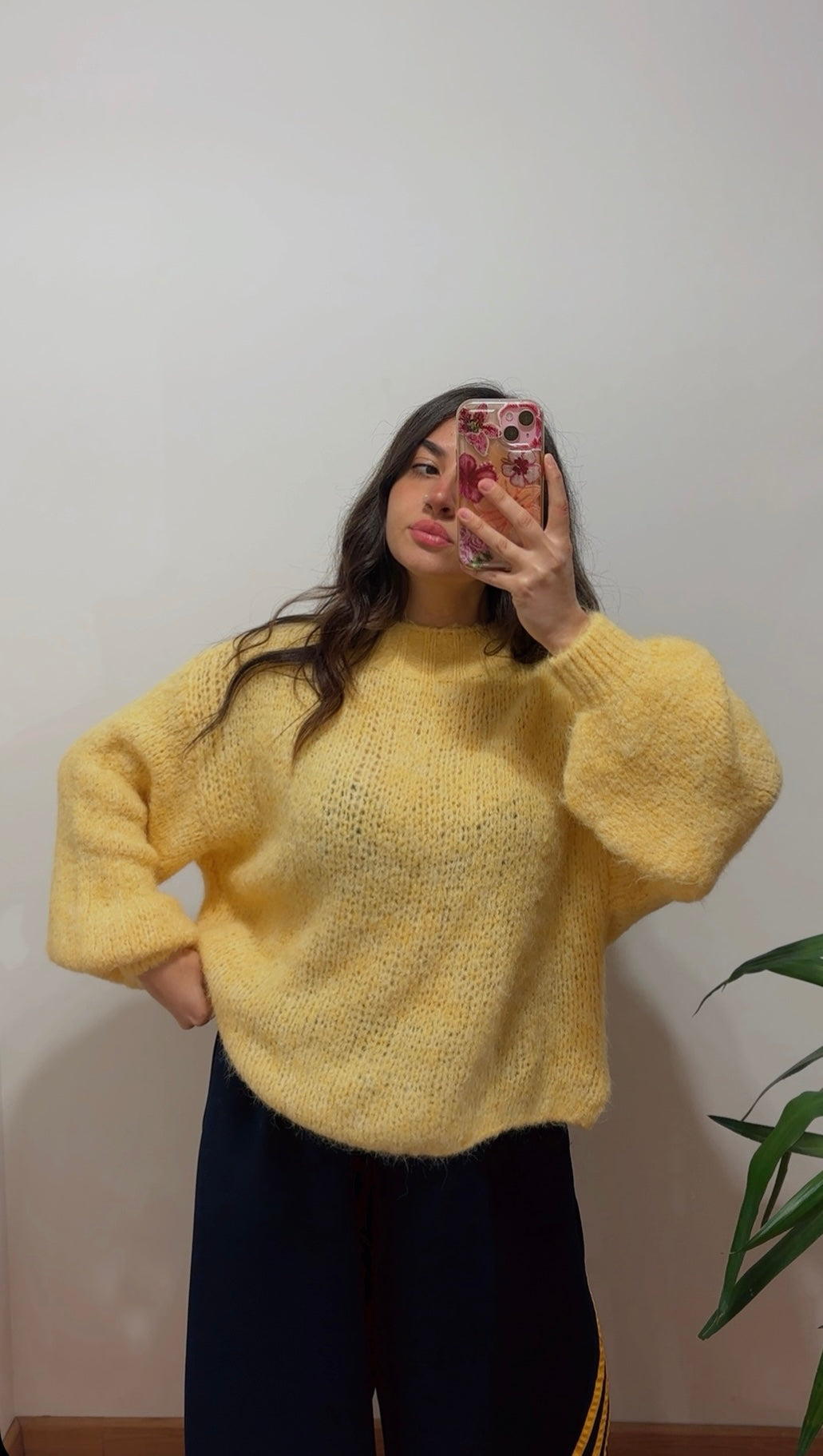 Maglione yellow over