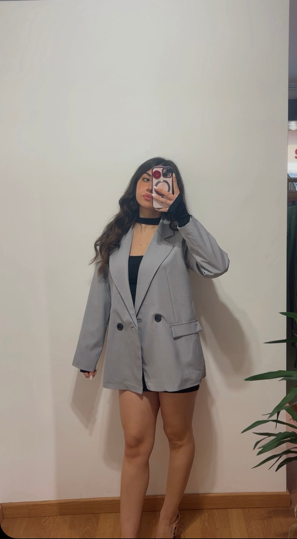 Blazer over