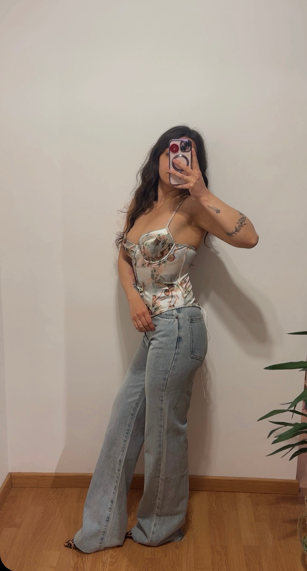 Jeans wide-leg