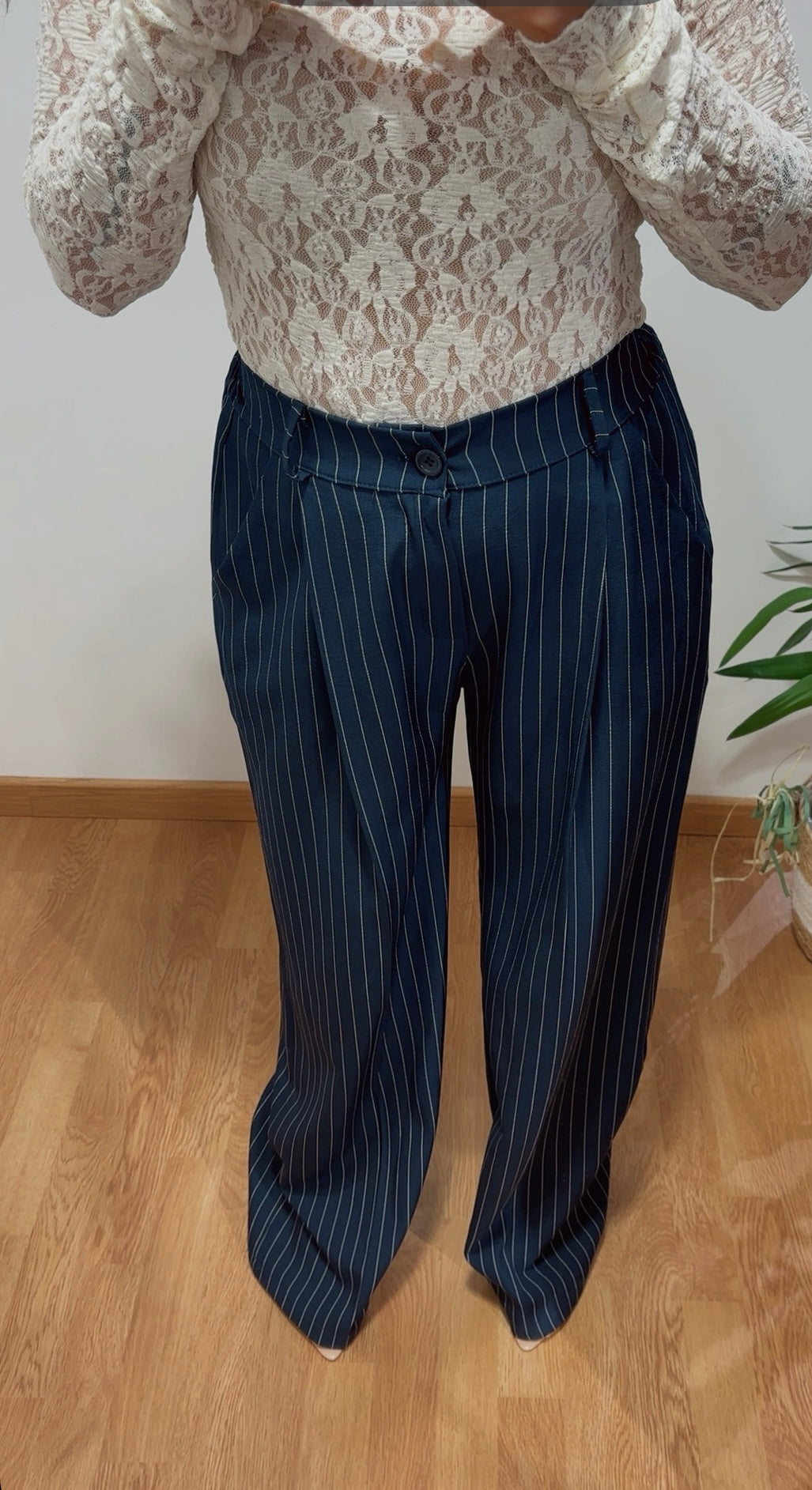 Pantalone gessato