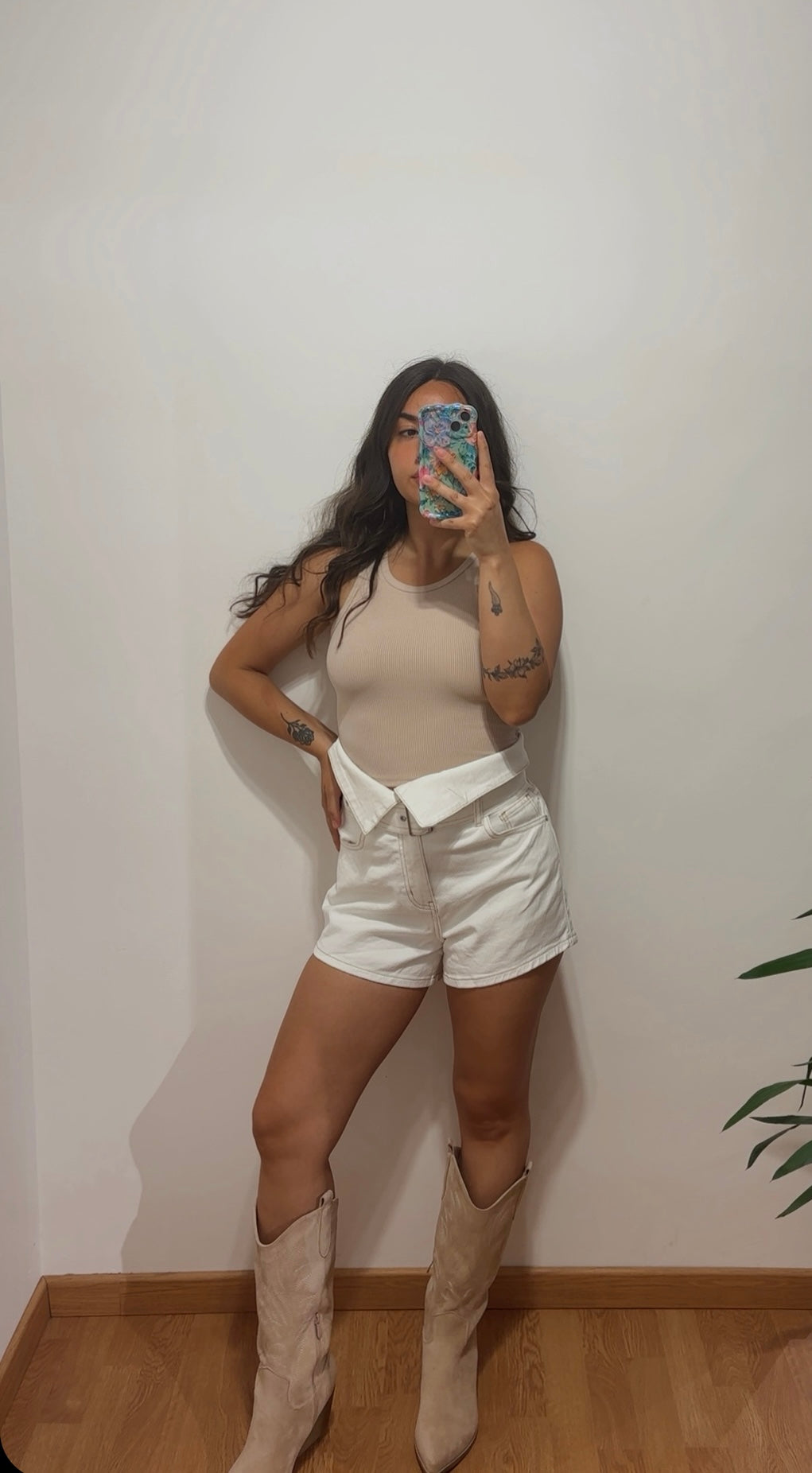 Shorts bianco