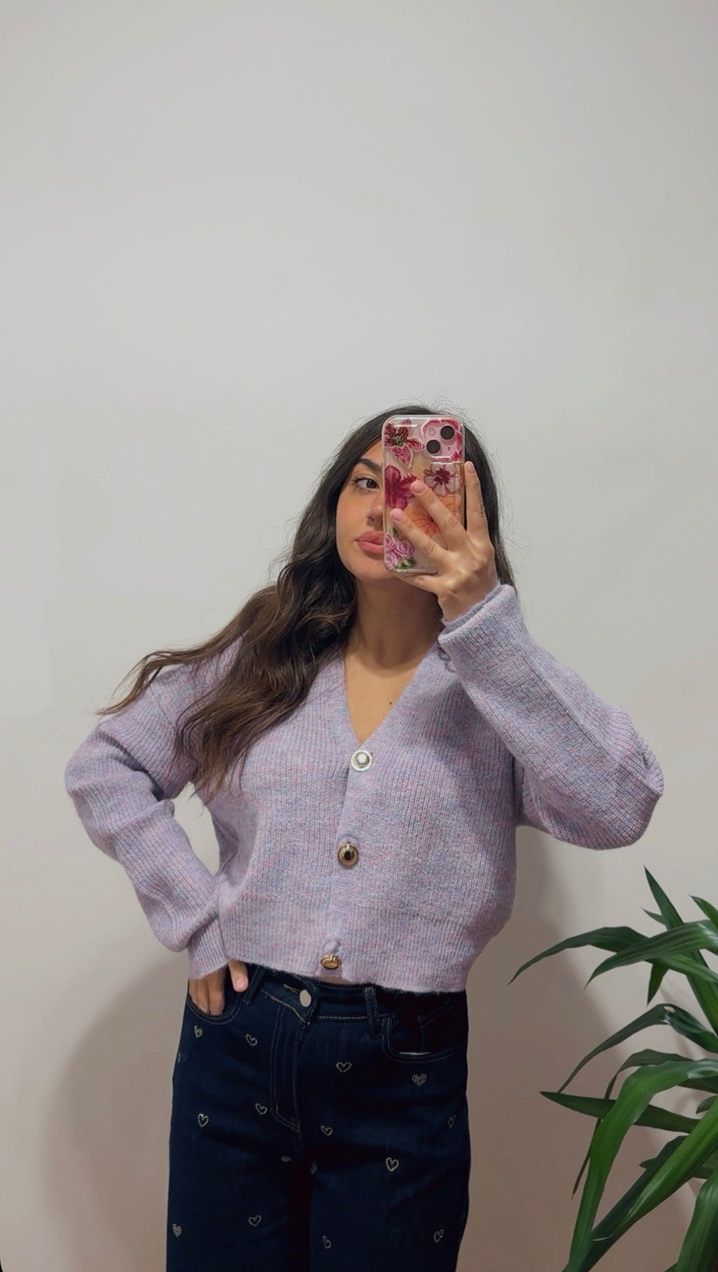 Cardigan bottoni oro